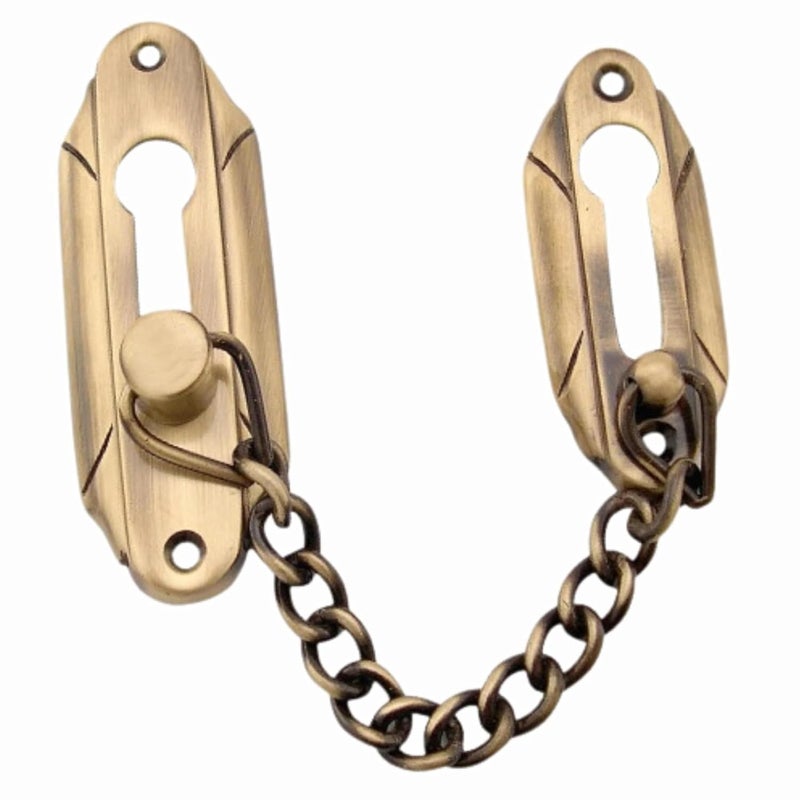 Xpert Door Chain -135 Brass by , 1Pc, Works with Chain Lock for Door, and Door Lock, Goes Door Locks for Main Door, Door Chain Lock for Main Door, and Safety Lock for Door, Inside Main Door Locks. - Image 3