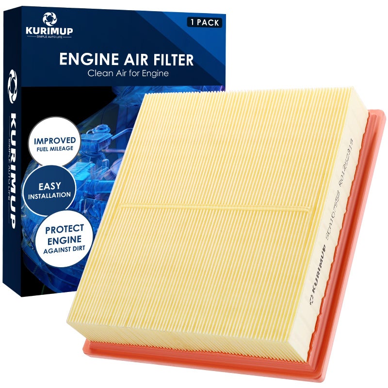 KURIMUP CA10755 Replacement Engine Air Filter Efficient Filtration Offers 99 Air Purification Fit for Toyota AvalonCamryHighlanderSienna 20112020Lexus Grand Cherokee Dodge Durango