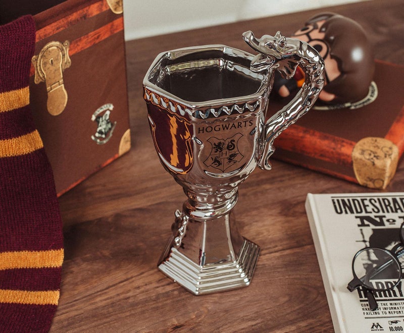 Harry Potter Triwizard Tournament Ceramic Cup | Large Coffee Mug, Home Kitchen Essentials, Novelty Drinkware | Official Wizarding World Gifts And Collectibles | Holds 20 Ounces - Image 3
