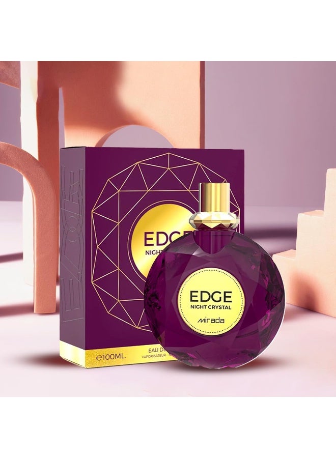 Mirada EDGE Night Crystal For Women EDP 100ml - Image 3