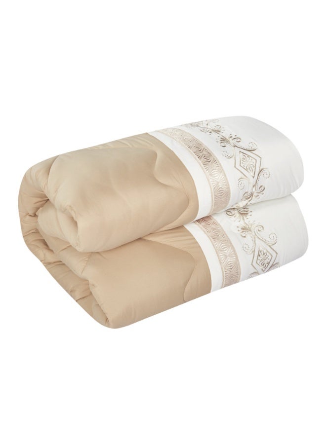 Hours Horse 4-piece single-size comforter set, embroidered with a modern and distinctive pattern  - Image 3
