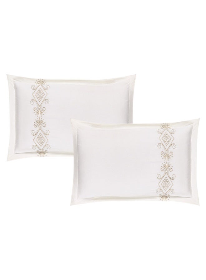 Hours Horse 4-piece single-size comforter set, embroidered with a modern and distinctive pattern  - Image 4