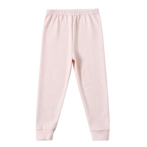 JWWN Kids Winter Thermal Underwear Long Johns Set Toddler Little Boys Pajamas Warm Base Layer Set (Beige,4T) - Image 4