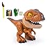 Pcmursal Dinosaur Model Stationery Set 5 in 1 Dinosaur Stationery Set Stationery School Supplies Kit MultiFunctional Pencil Pencil Sharpener Rubber Tapeline Stapler Yellow - Image 3