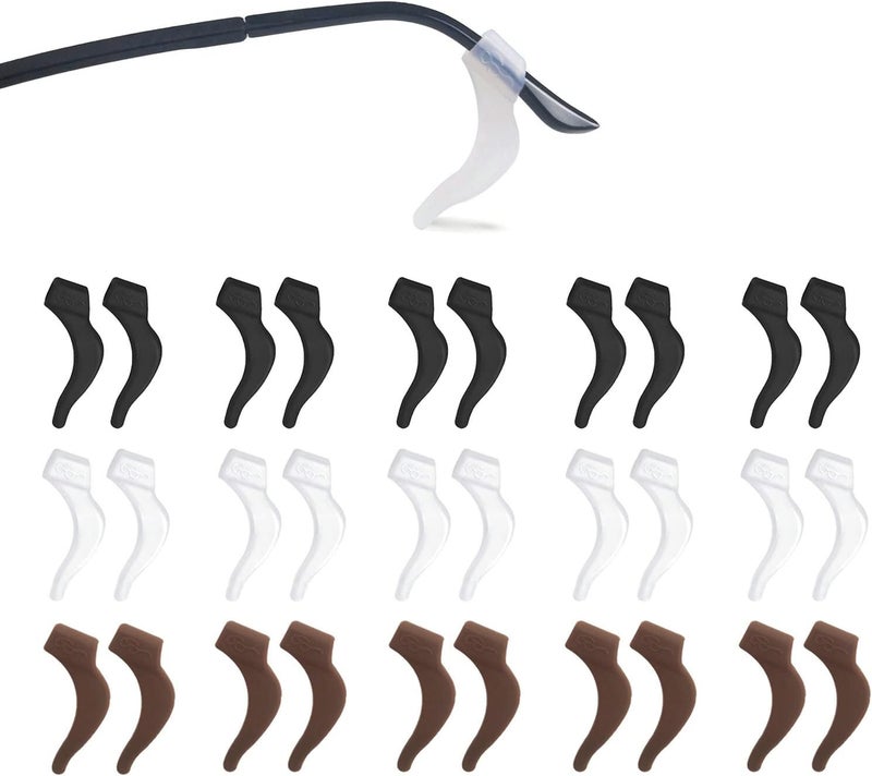 15Pairs Glasses Anti-slip Silicone Ear Clip - Image 2