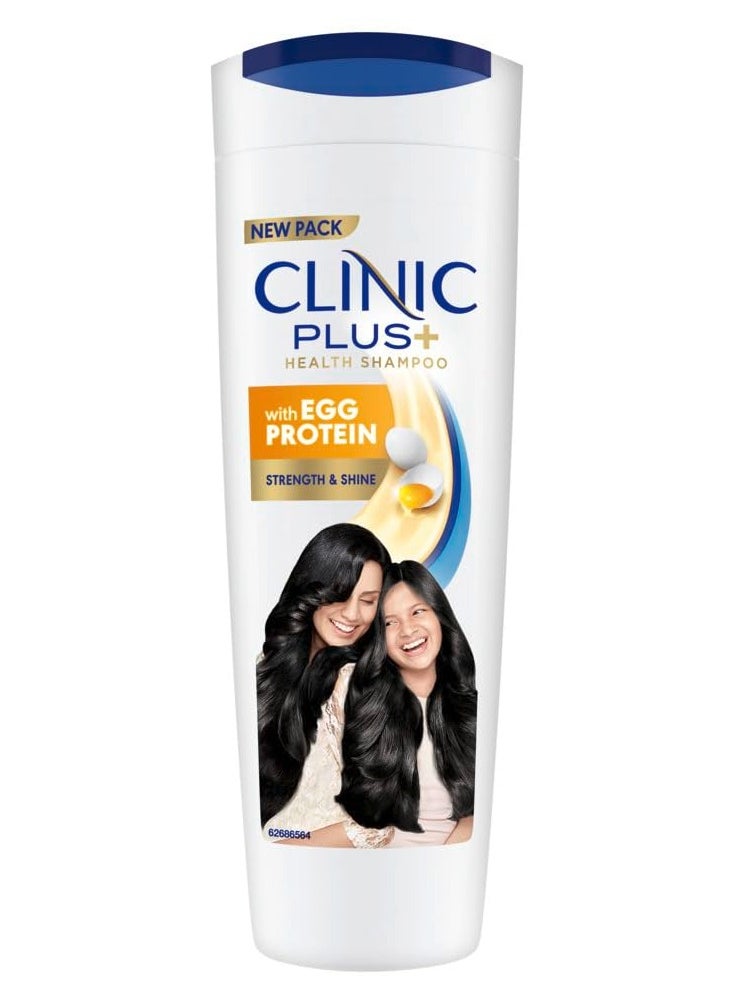 Clinic Plus - Clinic Plus Strength Shine Shampoo with Egg Protein for Strength Shine and Smoothness 175ml - Image 1