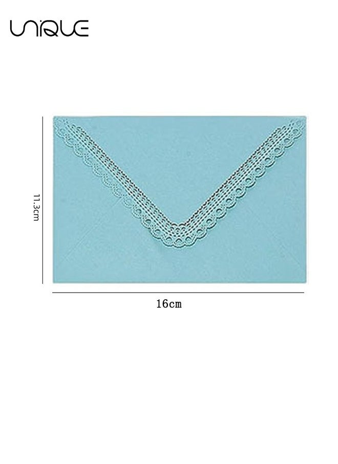 Unique 10Pcs Gift Card Envelope, 11.3*16cm Color Envelope, Paper Gift Card Holder Mini Greeting Card Envelope for Graduation, Birthday, Wedding, Multicolor  - Image 2
