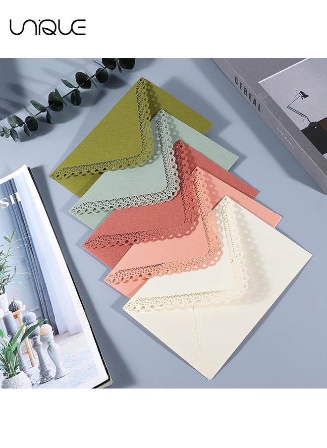 10Pcs Gift Card Envelope, 11.3*16cm Color Envelope, Paper Gift Card Holder Mini Greeting Card Envelope for Graduation, Birthday, Wedding, Multicolor