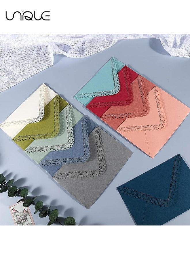 10Pcs Gift Card Envelope, 11.3*16cm Color Envelope, Paper Gift Card Holder Mini Greeting Card Envelope for Graduation, Birthday, Wedding, Multicolor