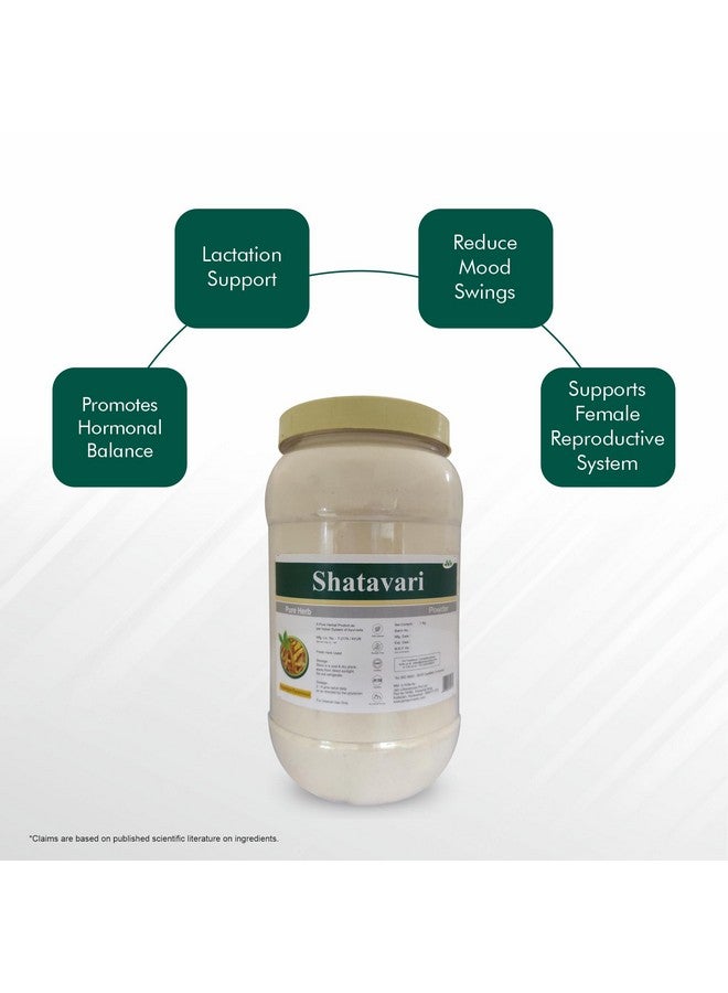 Jain Shatavari Powder 1kg - 100% Pure Ayurvedic Supplement for Women’s Wellness - Image 3