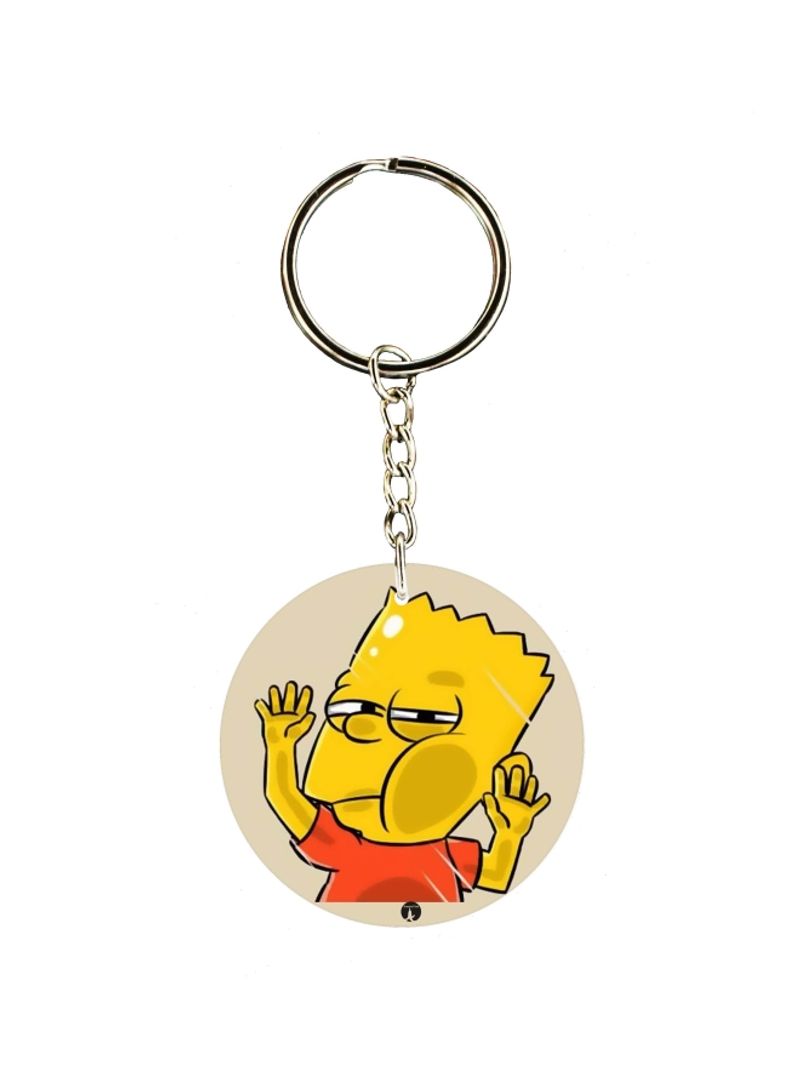 RKN Cartoon Printed Keychain