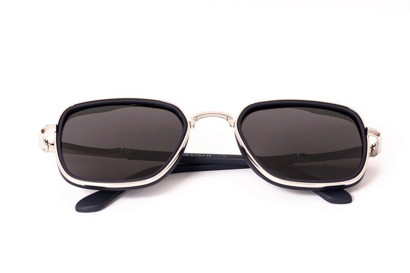 VEGAS Full Rim Square Unisex Grey  Sunglasses V2060 S C3 - Image 3