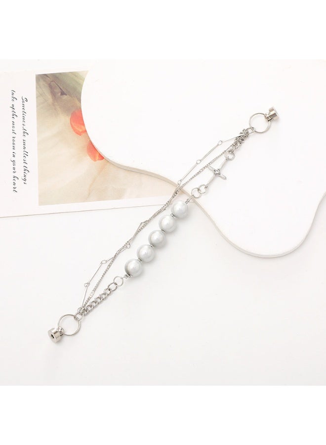 NIBEMINENT Phone Charm/ Chain Strap for Women Girls,Zinc Alloy Full Diamond Cell Phone Case Lanyard Wrist Strap