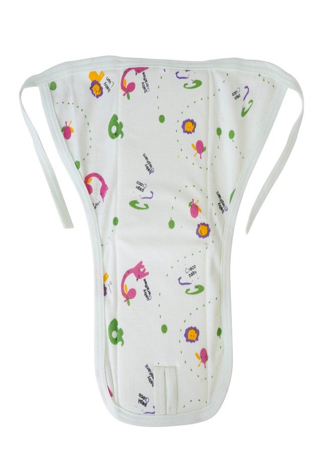 MW PRINTS Soft Premium Cotton Double Layer Washable Cloth Diapers/Nappy for 0-6 Months Baby (Pack of 5) - Image 5