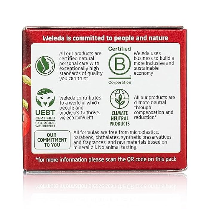 Weleda Face Care Plumping Day Cream, 1.3 Fluid Ounce, Plant Rich Moisturizer with Pomegranate and Maca Root Peptides - Image 4
