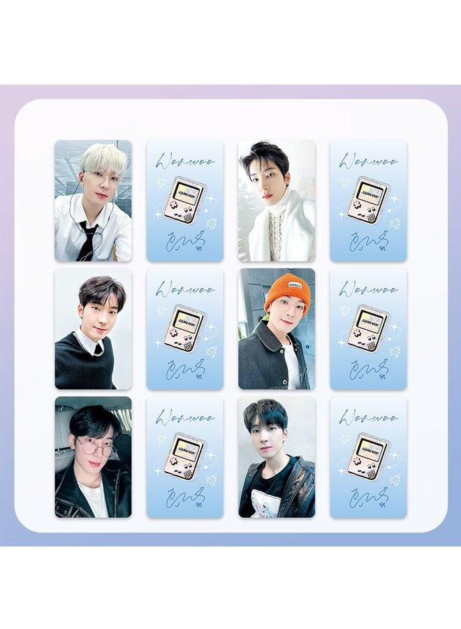 NIBEMINENT 6 Pieces SEVENTEEN Photo Cards - Image 1