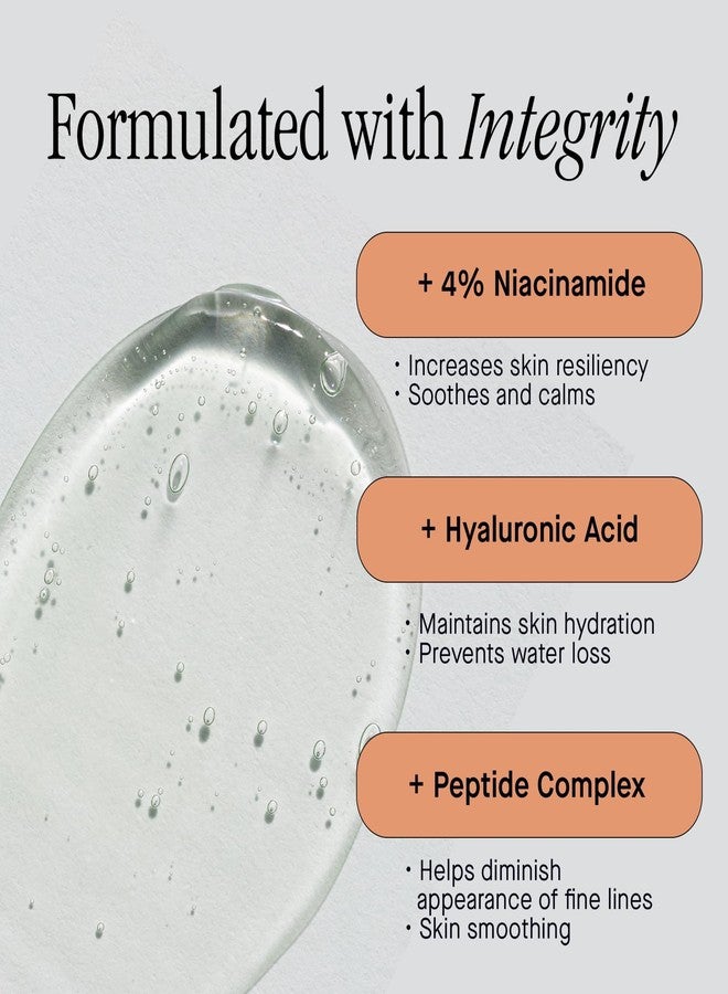 Brandefy No Needles - Niacinamide Serum, Peptides and Hyaluronic Acid. Hydrating & Plumping Serum for Bright, Smooth, Firm & Dewy Skin, 1oz, Made In The US - Image 4