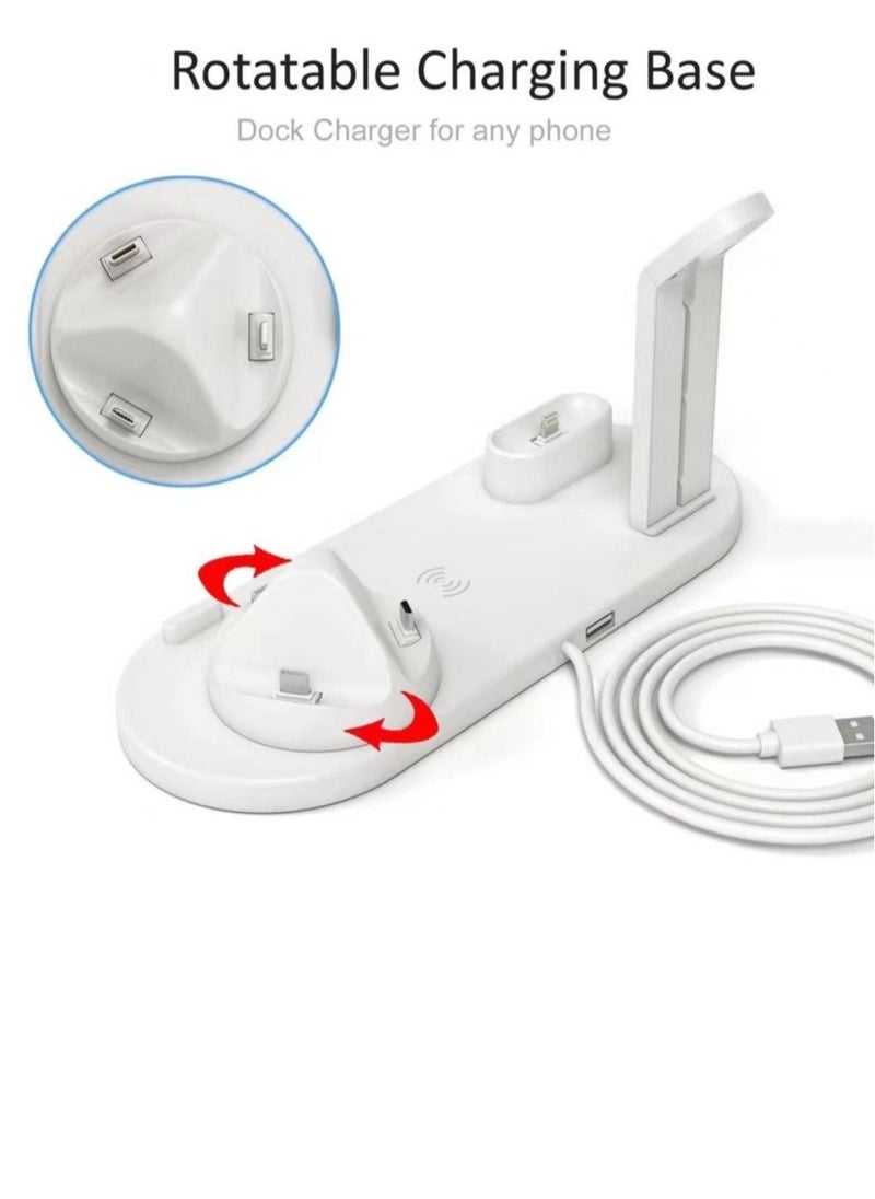 Generic - Professional Fast Wireless Charger for Apple iPhone/Android/Smartwatch/Air Pods - Image 1