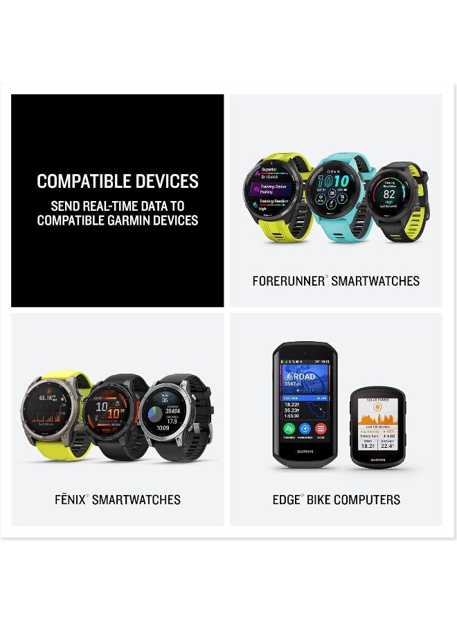 GARMIN جارمن HRM 600، M-XL | جهاز مراقبة معدل ضربات القلب المتميز مع بيانات معدل ضربات القلب و HRV في الوقت الحقيقي وعمر بطارية يصل إلى 2 شهر | حزام قابل للغسل في الغسالة بتصنيف 5 ATM للماء - Image 5