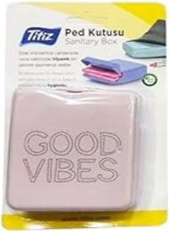 Generic Titiz Sanitary Napkin Case, 3x15x20 cm - Pink 