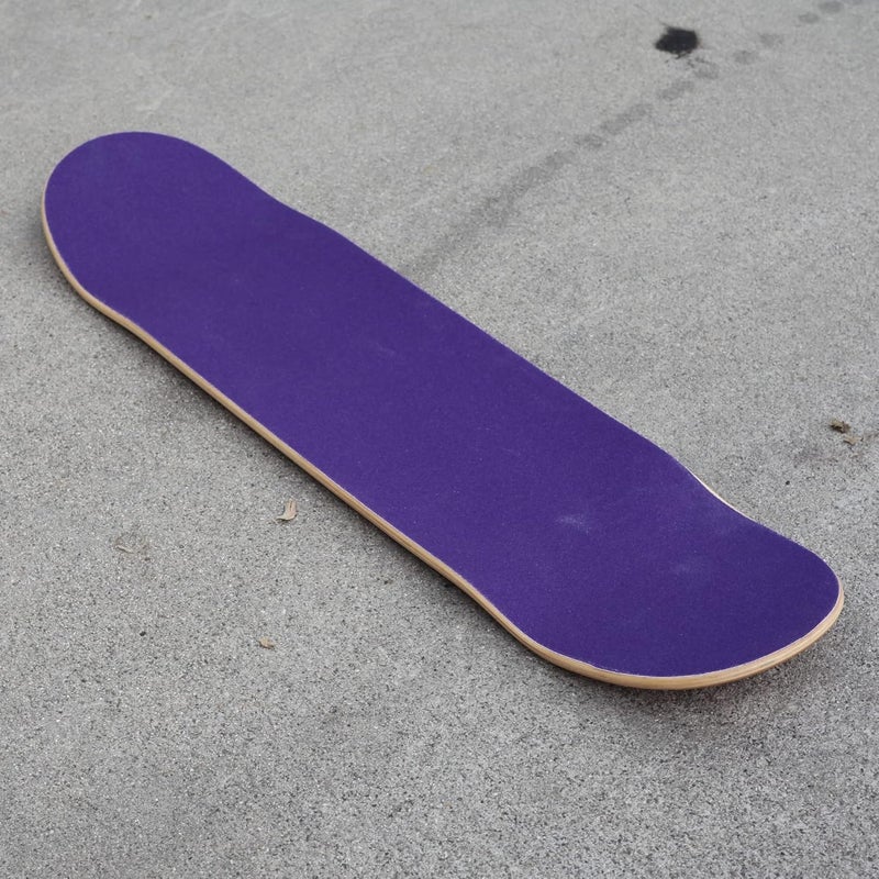Turbo 9 x 33 Inch Skateboard Grip Tape Sheet Purple - Image 4