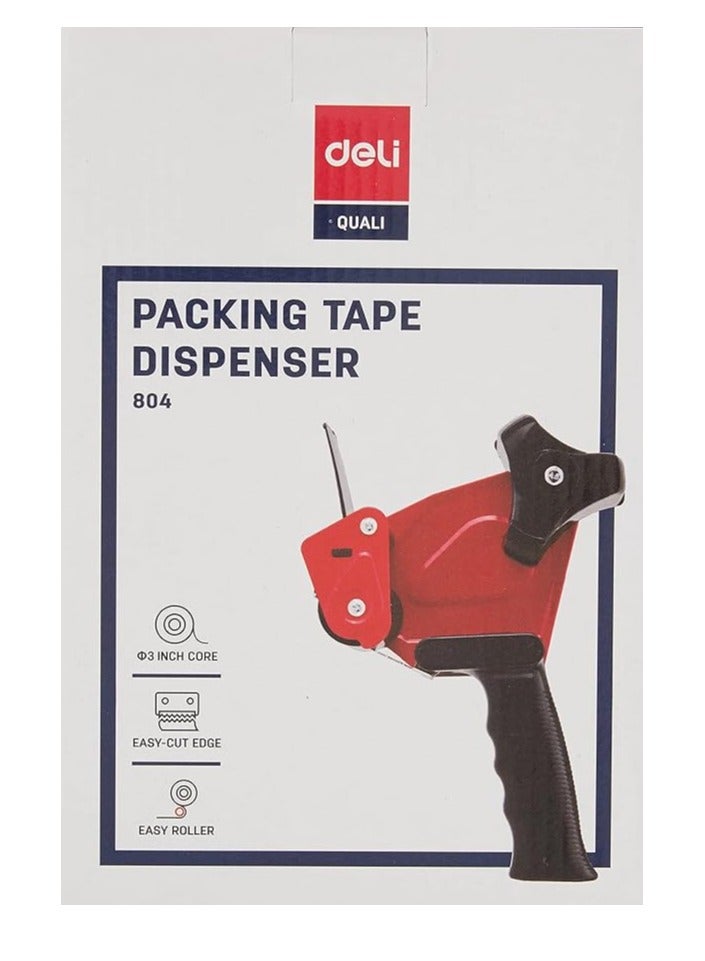 Deli E804 Packing Tape Dispenser, 233 mm x 65 mm x 159 mm Size - Image 3