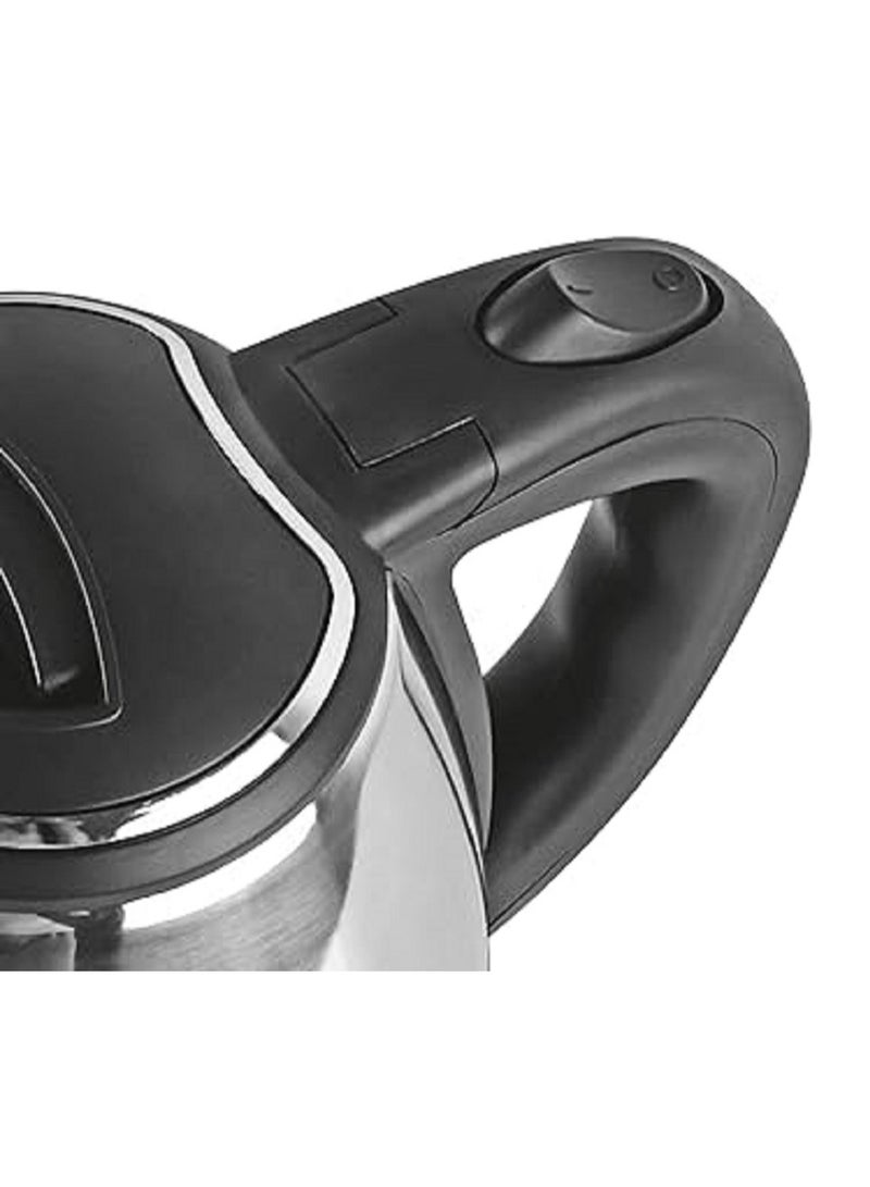 هوتو غلاية كهربائية HT-KE002  لل ماء والشاي والقهوة بسعة 2 لتر, بنظام اغلاق (انطفاء) تلقائي, ومؤشر ضوء. مصنوعة بتصميم من الستانل ستيل القوي لضمان العمر الطويل .باللون الفضي من هوتو - Image 2