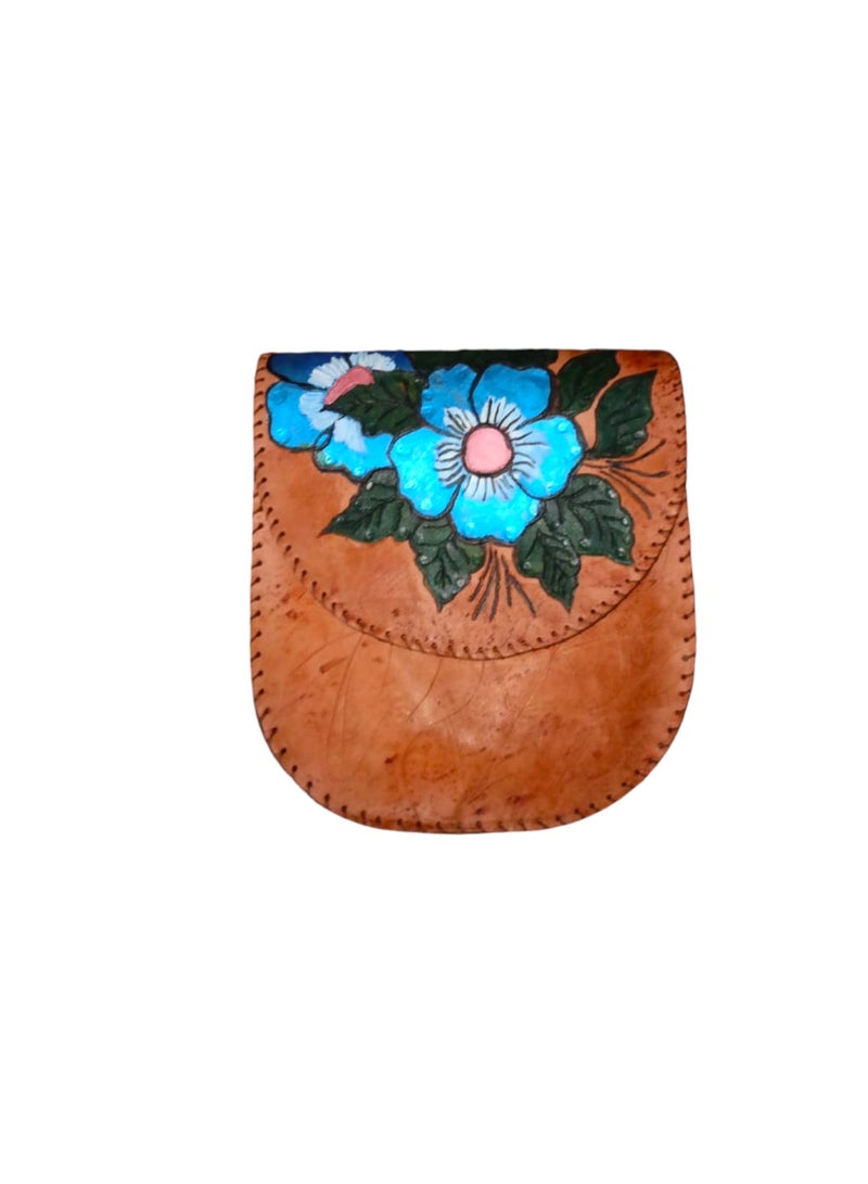 Sheer Fashionable Leather Crossbody Bag  - Image 1