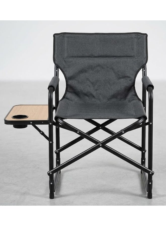 GO2CAMPS Premium Heavy-Duty Director Camping Chair with Foldable Side Table | Built-In Cup Holder Outdoor Chair for Camping, Hiking, Picnic, Fishing, Beach, Tailgating and Backyard Lounging and Events - Image 1