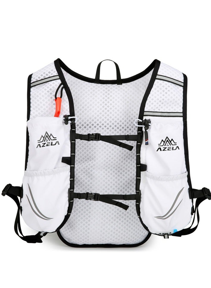 Azela Hydration Backpack with 1.5L Water Bladder - AZELA Lightweight Waterproof Hiking Bag for Running Cycling Travel, Unisex Sports Pack | Hydration Backpack, Hiking Backpack, Waterproof Backpack, Running Backpack, Cycling Backpack, Lightweight Backpack, Travel Backpack, Sports Bag, Hydration Pack, Daypack, Trekking Bag, Outdoor Backpack, Unisex Backpack, Breathable Backpack, Hydration Bladder, Water Bladder 2L, Hydration System, Running Waist Bag, Chest Bag, Backpack for Men, Travel Backpack for Men, Hiking Bag for Men, Sports Backpack, Bicycle Backpack, Durable Backpack, Small Backpack, Water Resistant Bag - Image 3