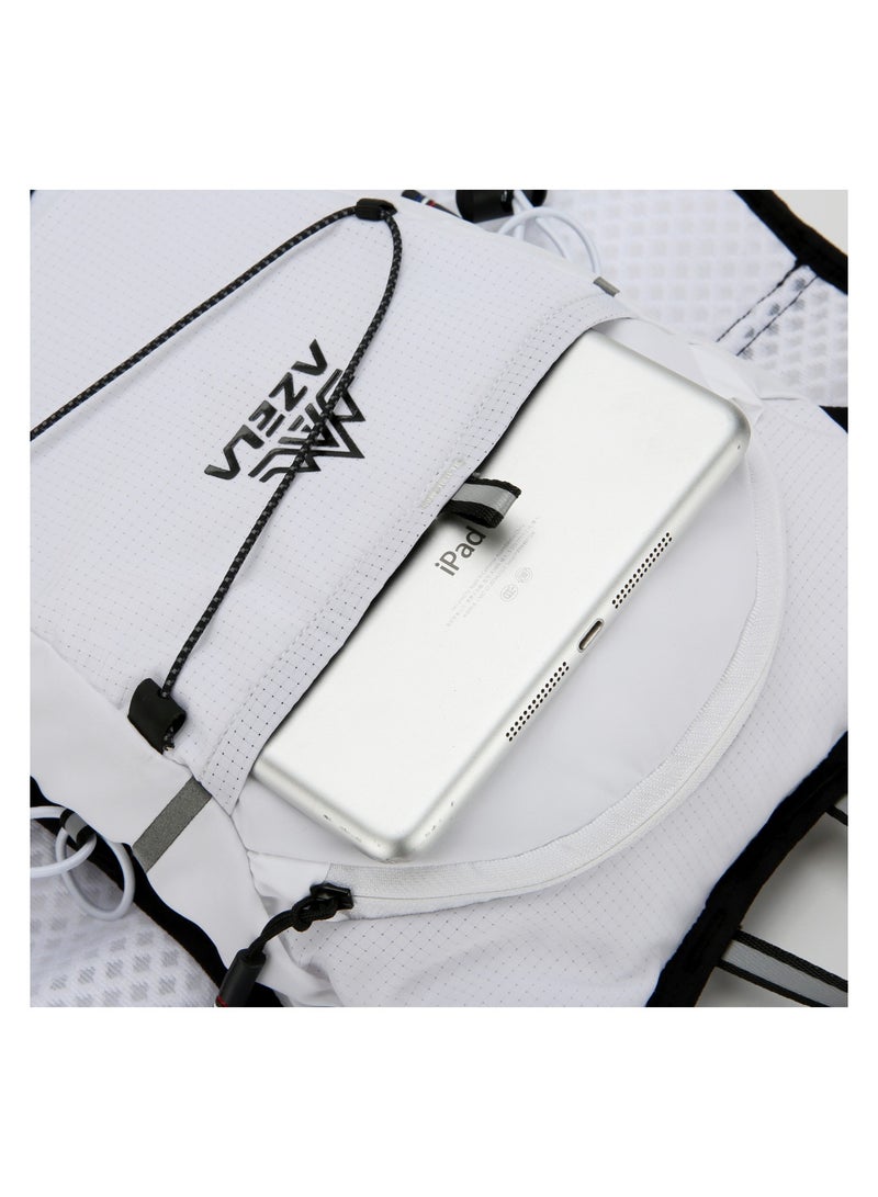 Azela Hydration Backpack with 1.5L Water Bladder - AZELA Lightweight Waterproof Hiking Bag for Running Cycling Travel, Unisex Sports Pack | Hydration Backpack, Hiking Backpack, Waterproof Backpack, Running Backpack, Cycling Backpack, Lightweight Backpack, Travel Backpack, Sports Bag, Hydration Pack, Daypack, Trekking Bag, Outdoor Backpack, Unisex Backpack, Breathable Backpack, Hydration Bladder, Water Bladder 2L, Hydration System, Running Waist Bag, Chest Bag, Backpack for Men, Travel Backpack for Men, Hiking Bag for Men, Sports Backpack, Bicycle Backpack, Durable Backpack, Small Backpack, Water Resistant Bag - Image 4