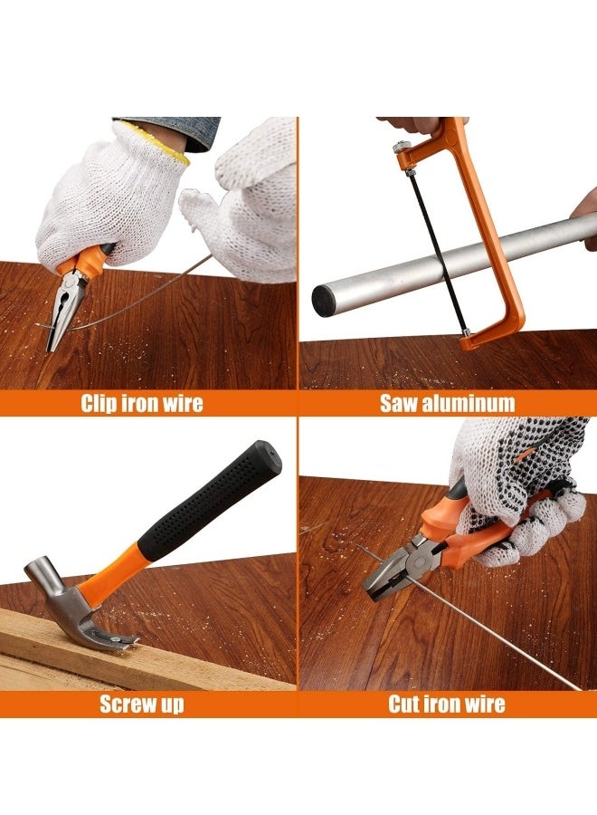 ALongDeng 128PCS Cordless Drill Set 36V Electric Drill Tool Kit with 3/8" Keyless Chuck of Metal 25 Clutch with Impact 2 Variable Speed Professional Household Home Tool Kit Set - Image 5