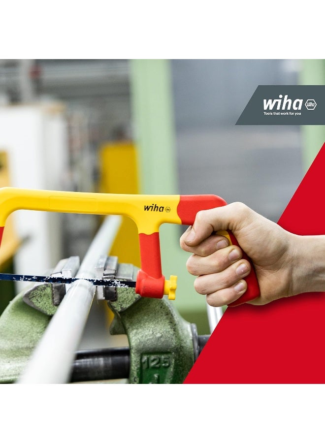 Wiha Sb 246 Injection Insulating Junior Hacksaw, Red And Yellow, (43125) - Image 4
