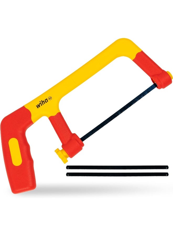 Wiha Sb 246 Injection Insulating Junior Hacksaw, Red And Yellow, (43125) - Image 1