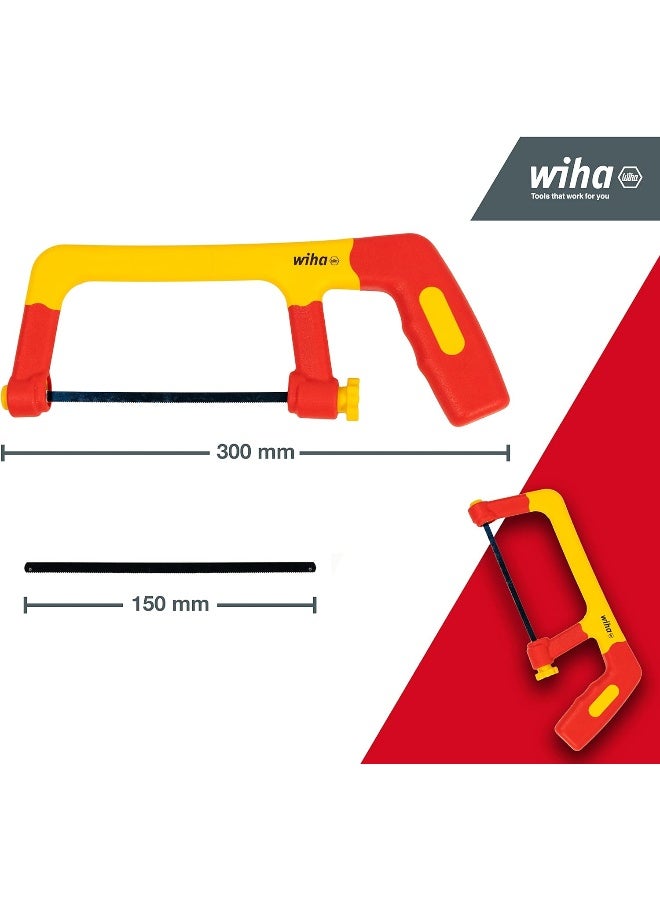 Wiha Sb 246 Injection Insulating Junior Hacksaw, Red And Yellow, (43125) - Image 5