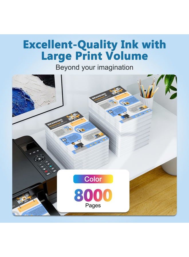 DEEIYUER 502 Ink Refill Bottles ET-2850 ET-3850 ET-15000 ET-4850 Replacement for Epson 502 Color Ink Compatible for Ecotank ET 2850 ET 3850 ET-4760 ET-2760 ET-3830 ET 15000 ET 4850 ET-3843 2750 4750 Printer - Image 3