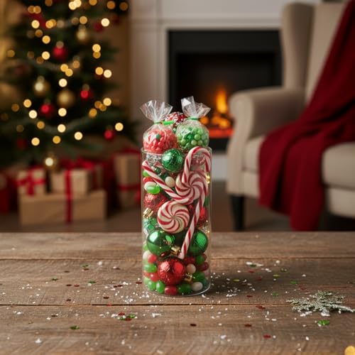 LABZIO Home Flower Vase – Borosilicate 3.3 Hand-Blown Transparent Glass (7.5 Inch) – Elegant Diwali Home Decor, Festive Floral Display, Pooja Room & Living Room Decorative Vase - Image 2