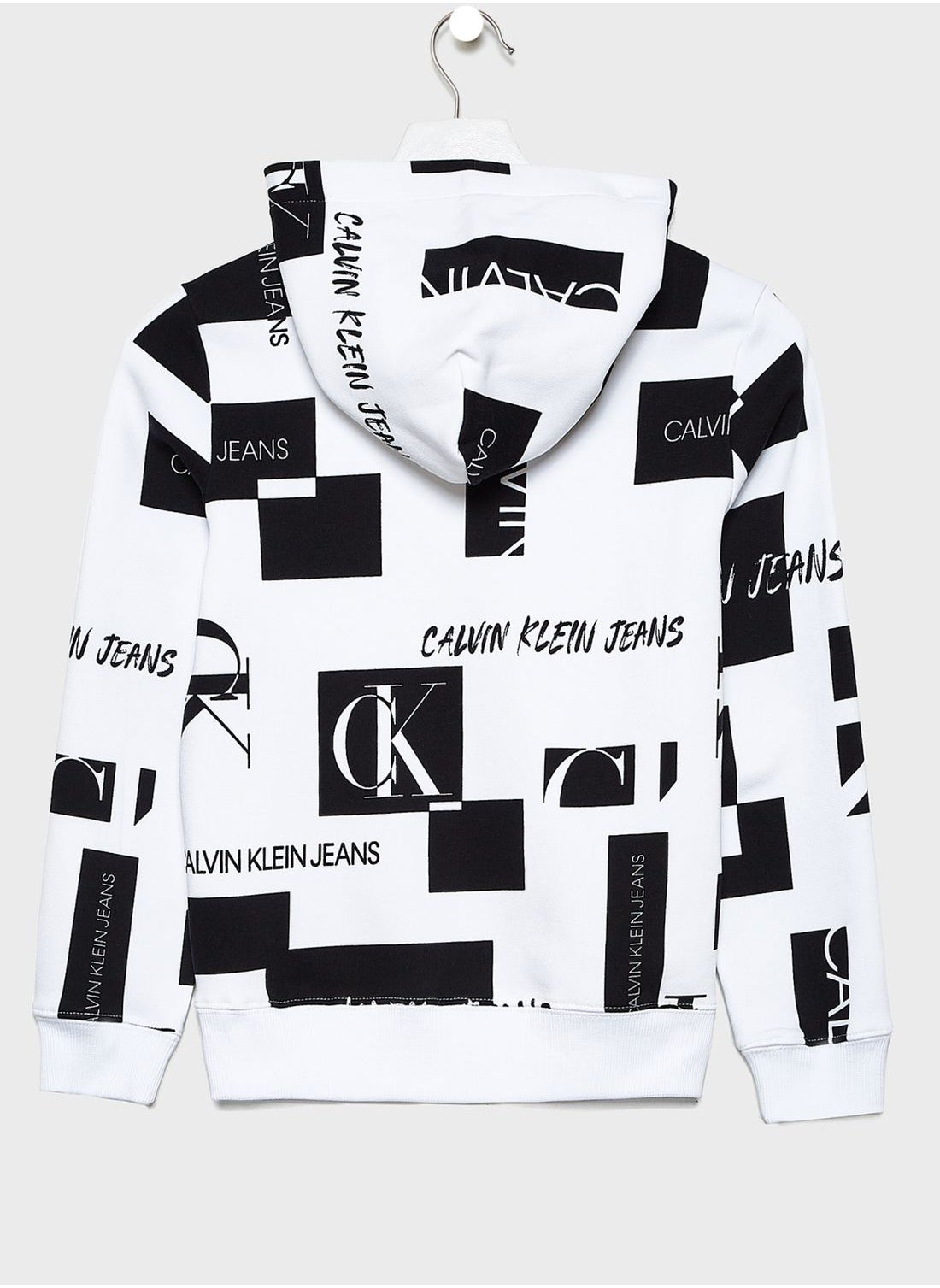 Buy Calvin Klein Jeans Multicolor Kids Patch Logo Hoodie for Boys in KSA