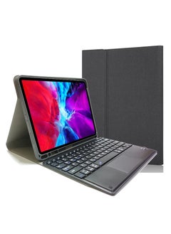 Touchpad  Keyboard Case For New iPad 10th Generation(2022, 10.9 Inch) Detachable Wireless Touchpad Keyboard-Folio Stand Cover With Pencil Holder for iPad 10th 10.9 Inch
