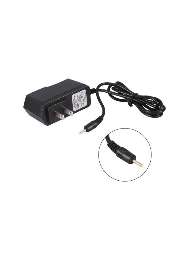 WYBOT - DC 5V 2A/2000mah AC Power Adapter Wall Charger for Android Tablet PC MID eReader with Round 2.5mm Jack US Plug Black - Image 1