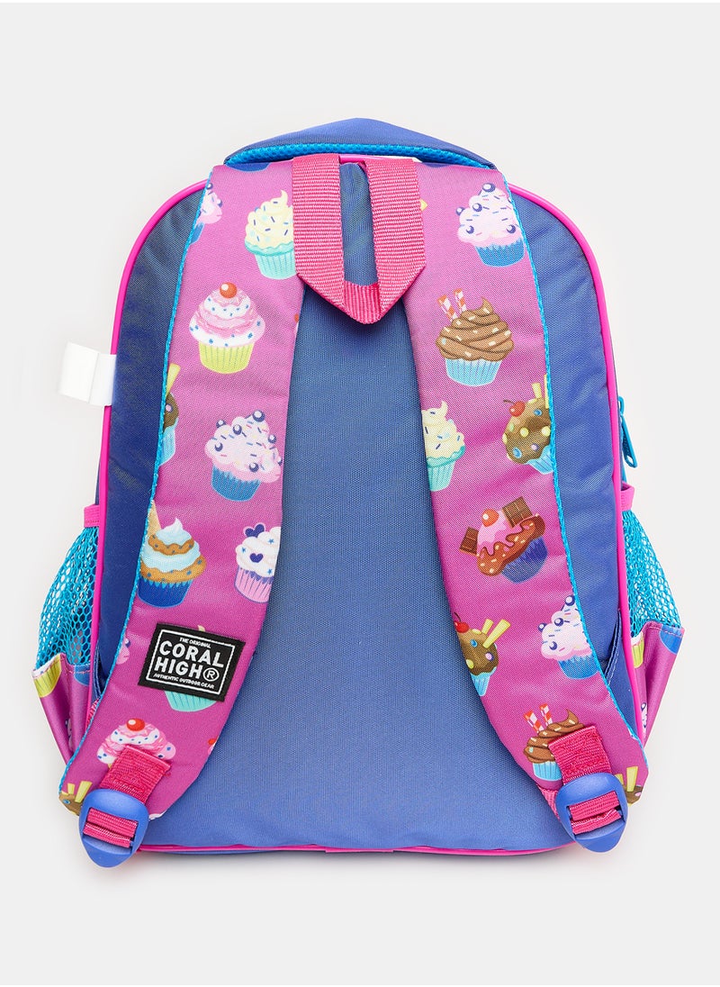 كورال هاي - شنطه ظهر CORAL HIGH لافاندر 18لتر 3سوسته 23495  Cupcake - Image 1