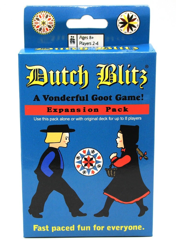NIBEMINENT Dutch Blitz Family Party Game Cards for Kids