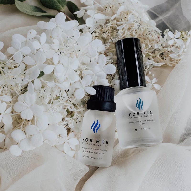 RawChemistry For Her A Pheromone Infused Perfume Gift Set - Elegance, Extra Strength Pheromone Infused Formula 1 Fl. Oz - Image 4