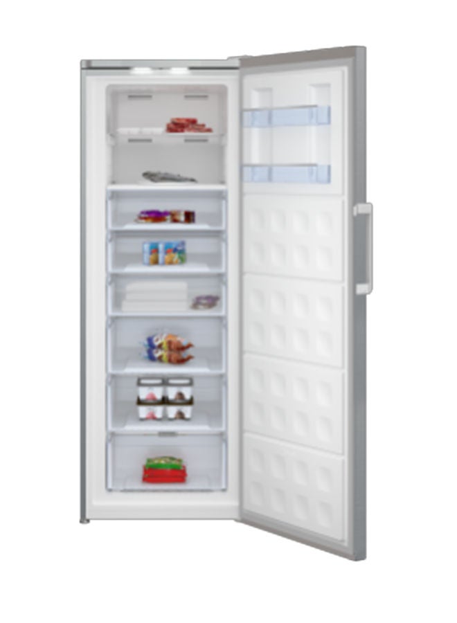 Beko Upright Freezer 404 L Nofrost 8 Drawer - Digital touch -Stainless 404 L RFNE448E35XB Prinpia Brushed Silver - Image 3
