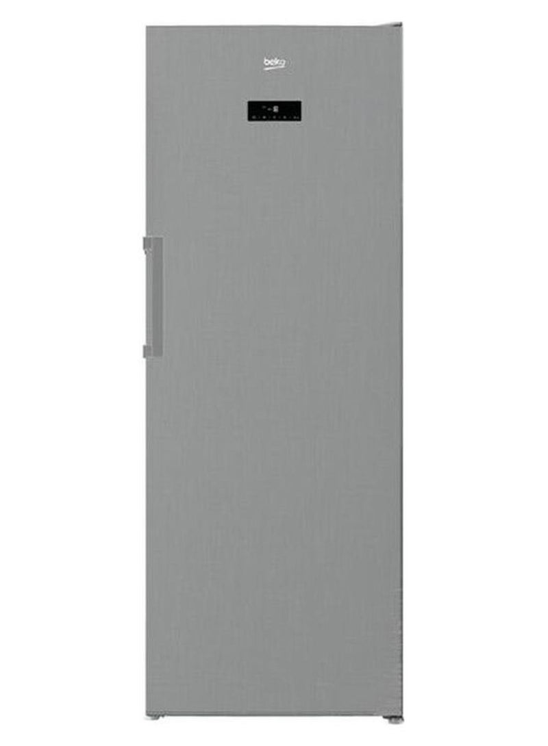 Beko Upright Freezer 404 L Nofrost 8 Drawer - Digital touch -Stainless 404 L RFNE448E35XB Prinpia Brushed Silver - Image 1