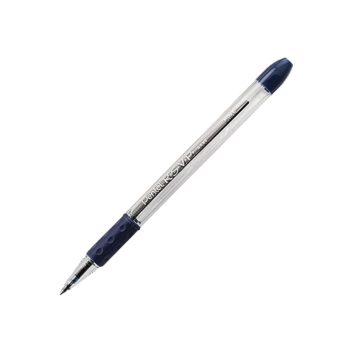 Pentel R.S.V.P. Ballpoint Stick Pen, Blue Ink, Fine Point, Dozen, DZ - PENBK90C - Image 4