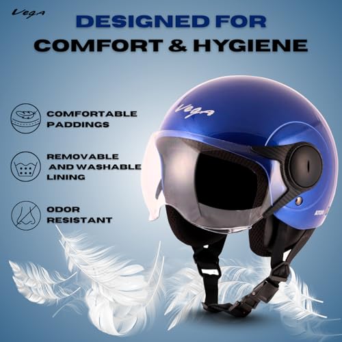 Vega Atom M.Blue Helmet-M - Image 4