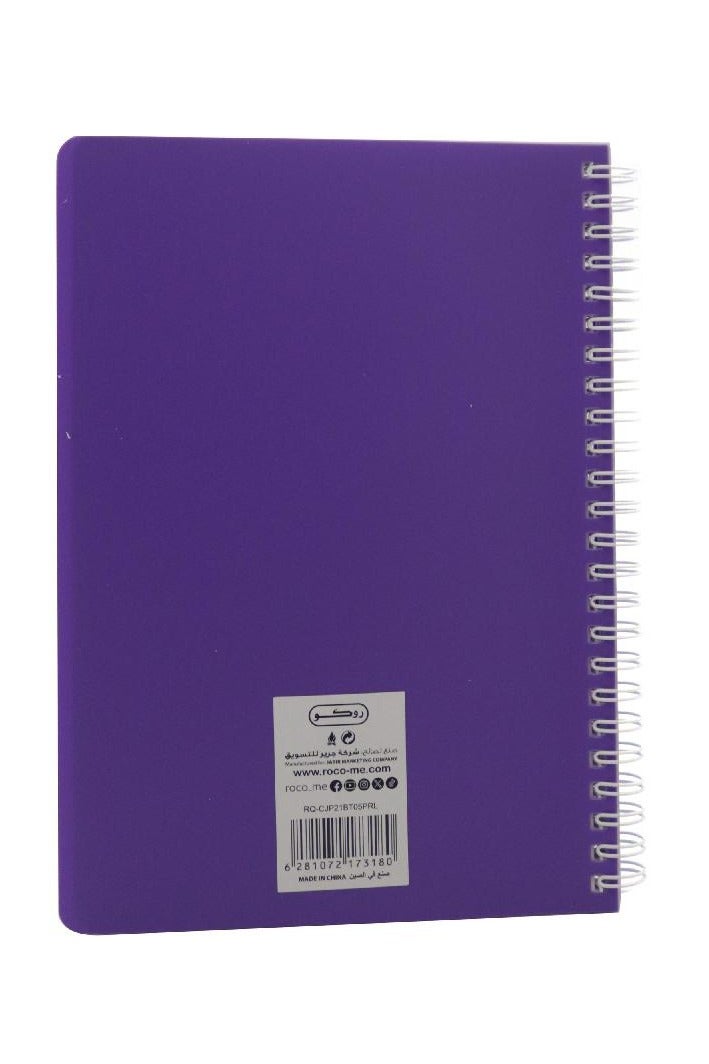 ROCO Notebook Grapes Scent A5 80 Sheets Single Ruled Purple - Image 3