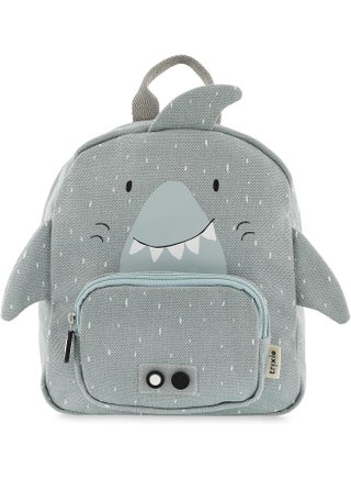Trixie Small Backpack - Mr. Shark- School Bag Water Repellent - Small Backpack for Child - Small Gym Bag - Grey - pzsku/ZC5F1BDCD0D1141A23B5CZ/45/_/1739873755/b2c6123a-72a0-427b-b463-60192a7ad8fa