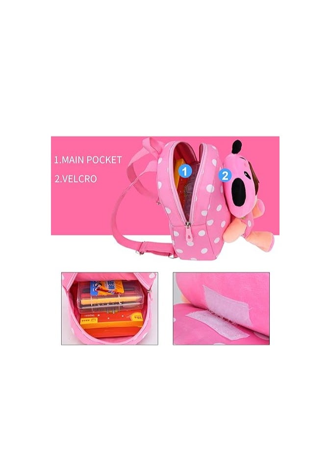 ORiTi - Toddler Backpack Plush Doll Toy Snack Travel Bag Preschool Shoulder Bag Gift for Kid - Image 1
